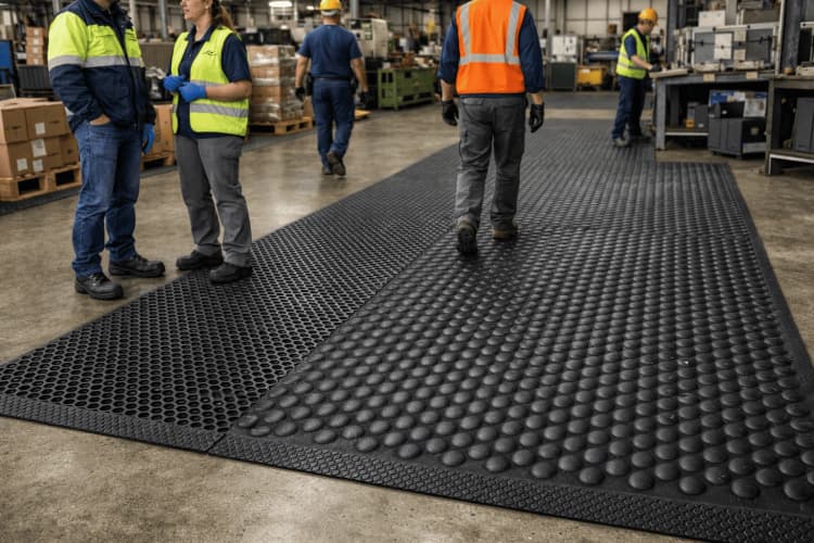 Why Rubber Mattings Are Essential for Workplace Safety & Comfort