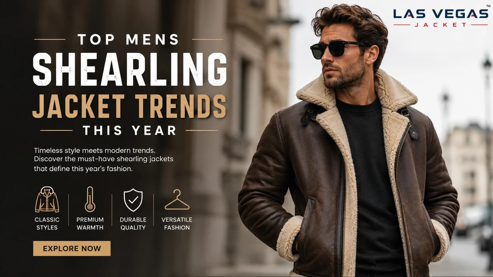 Top Mens Shearling Jacket Trends This Year