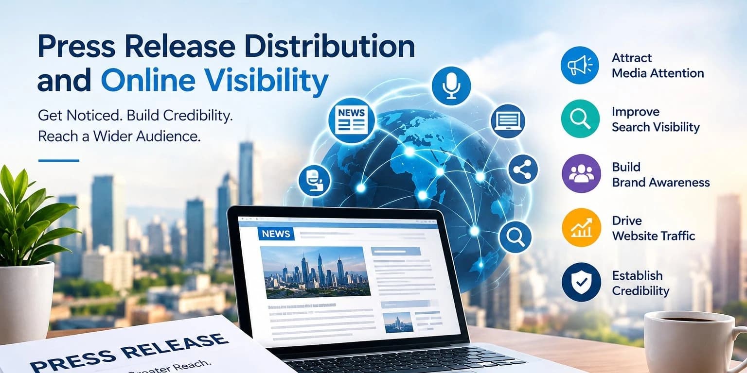 Press Release Distribution and Online Visibility