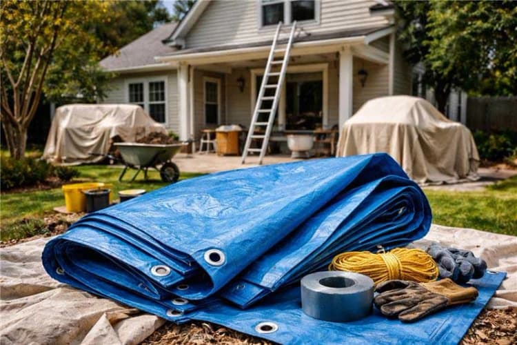 5 Reasons Why Builders Prefer Waterproof Tarps on Construction Sites